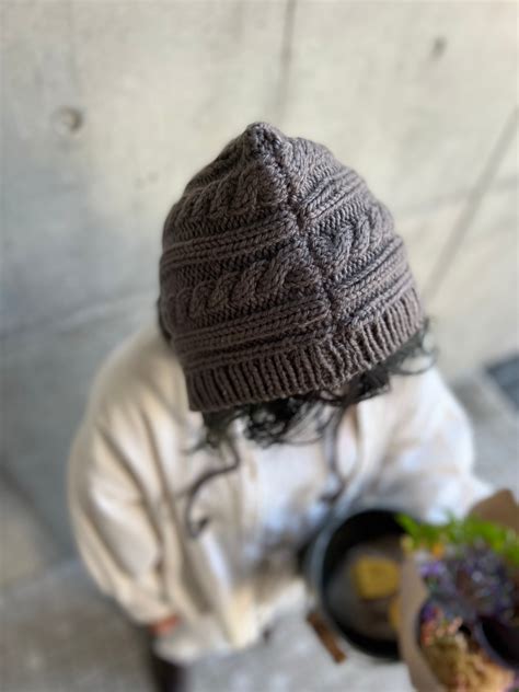 Hand knitted Balaclava (ash gray) | MIKOTONORI.