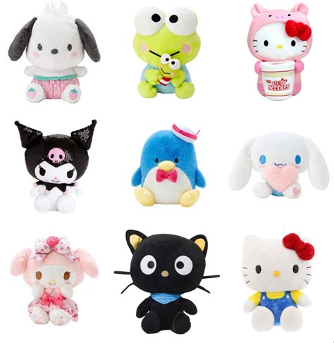 Hello kitty plushies cute