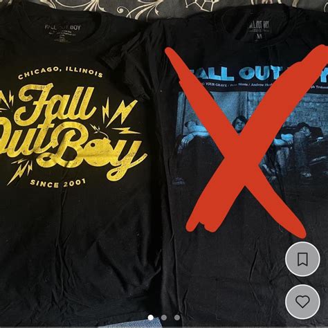 - fall out boy shirt - in amazing condition, never... - Depop
