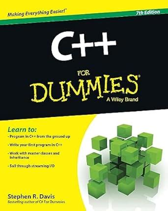 C++ For Dummies (For Dummies (Computers)) : DAVIS: Amazon.in: Books