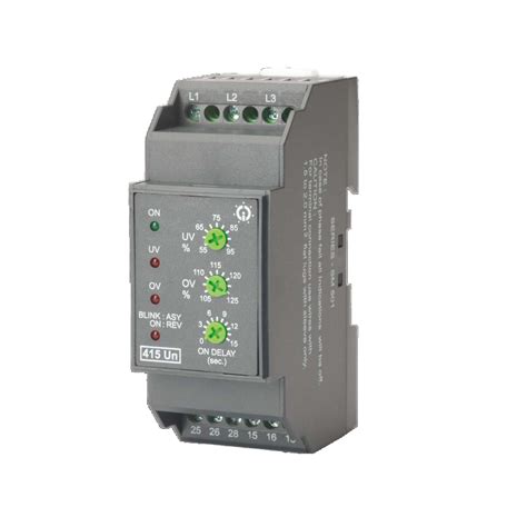 Buy GIC Voltage Monitoring Relay SM 501 415 VAC, UV / OV & SPP with ...