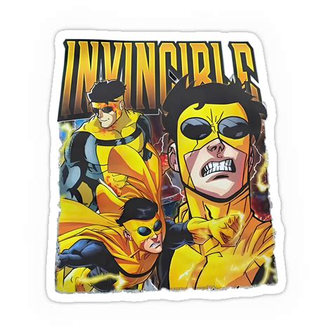 Invincible Sticker-103 – Inkyprinty.in