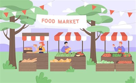Local Market Cartoon 的图像结果