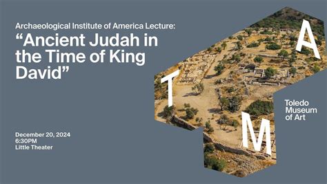 AIA Lecture: "Ancient Judah in the Time of King David", 2445 Monroe St ...