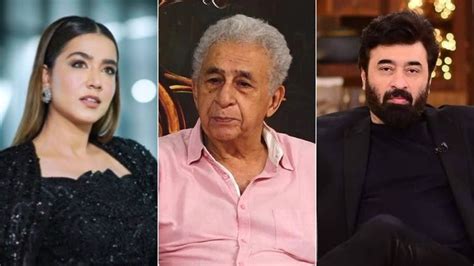 Pakistani Actors Mansha Pasha, Yasir Nawaz REACT As Naseeruddin Shah ...