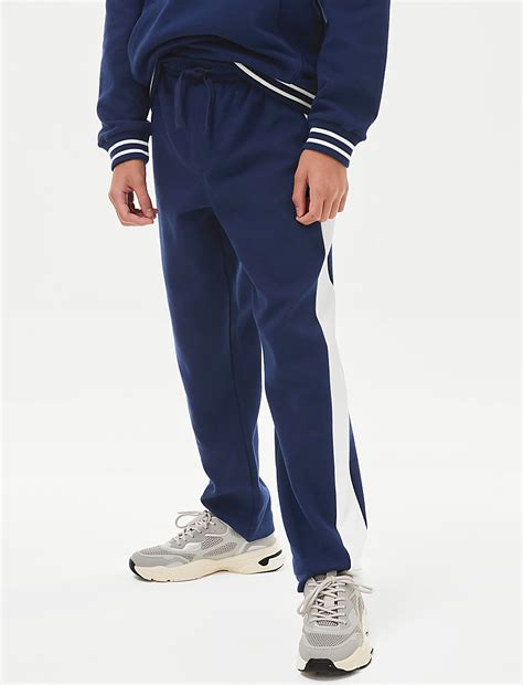 Buy Cotton Rich Side Stripe Joggers (6-16 Yrs) at Marks & Spencer