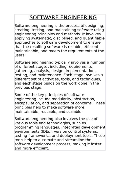 Image result for How Software Engineering Works