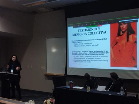 Alexandra Mira Alonso Presented her Research at the American ...