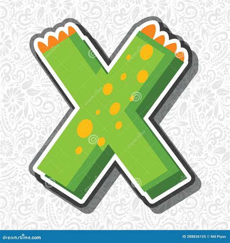 Alphabet Letter X, Latter Art, Alphabet Vector, Font Vector Stock Vector - Illustration of ...