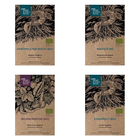 Sacred Druid Plants (Organic) -Seed kit gift box