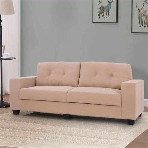 Royaloak Casa Three Seater Sofa in Fabric : Amazon.in: Home & Kitchen
