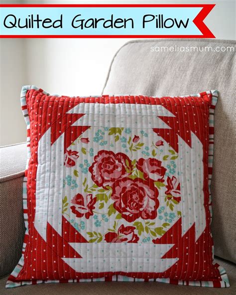 Quilted Pillow Tutorial 的图像结果