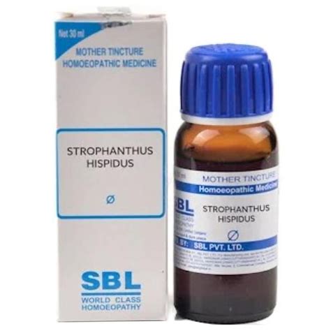 Buy SBL Strophanthus Hispidus Q Mother Tincture, 30 ml | 19 Minutes ...