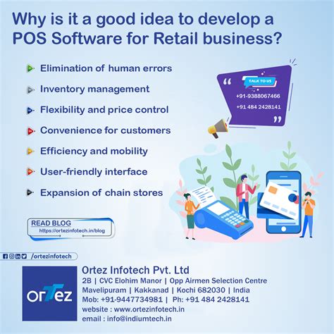 Why is it a good idea to develop a POS software for retail business
