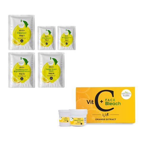 Yes Madam Organica Da Roma Vitamin C Face Bleach | Brighten Up Your ...