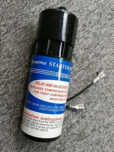 Antoble Hard Start Kit SPP6 Relay Start Capacitor Relay 1/2HP-10HP ...