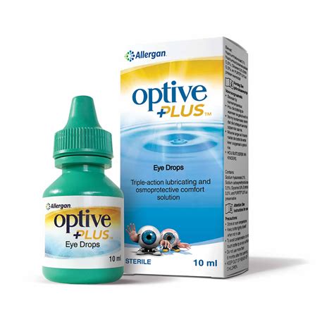Buy Optive Plus Eye Drops, 10ml - Dock Pharmacy