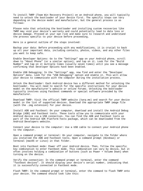 Image result for PowerShell Commands to Install TWRP