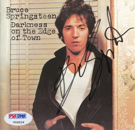 Image result for Bruce Springsteen Autograph Frame