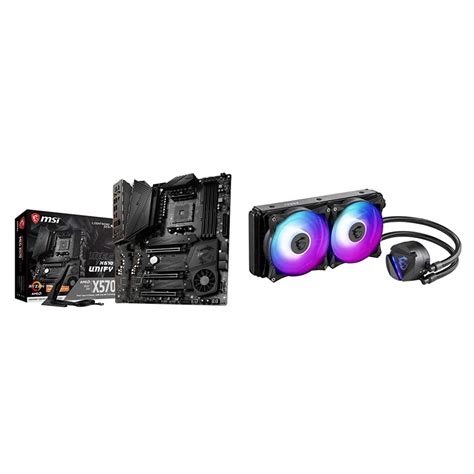 Buy MSI MEG X570 UNIFY ATX Motoard with MSI MAG CORELIQUID 240R CPU AIO ...