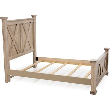 The Cool Rustic X Bed Collection
