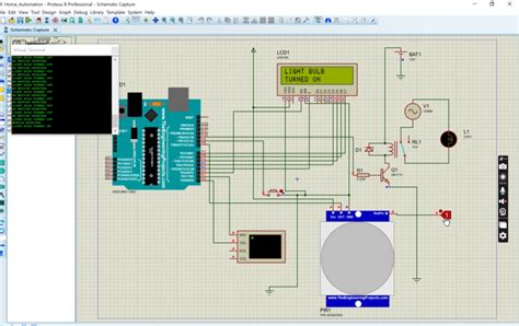 Arduino Simulation in Proteus 的图像结果