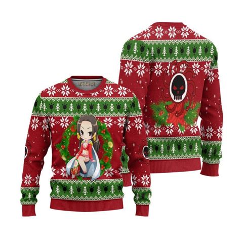 Boa Hancock One Piece Ugly Christmas Sweater and Hoodie One - Etsy