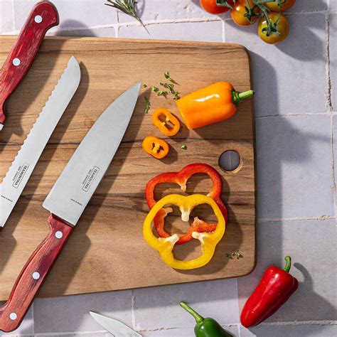 Tramontina Polywood Knives | Premium Stainless Steel Kitchen Knives