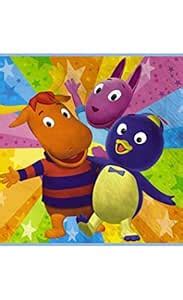 The Backyardigans Lunch Napkins 16ct : Amazon.in: Toys & Games