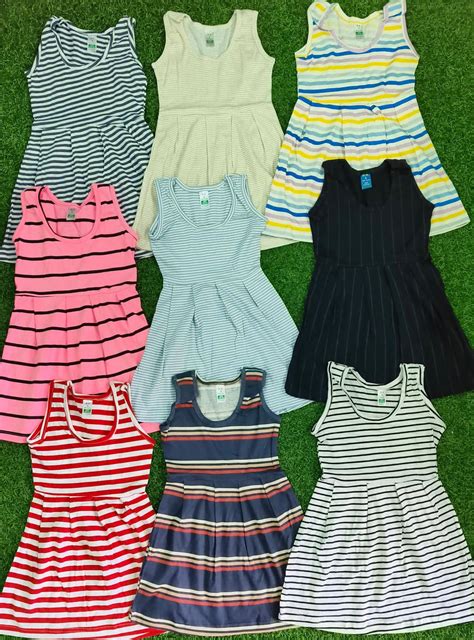 Girls' Sleeveless Frocks | Combo No 1 (Pack of 3 pieces) – MP Fashions