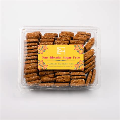 Buy Sugar-Free Oats Biscuits – Healthy & Delicious | The Chakki Co.