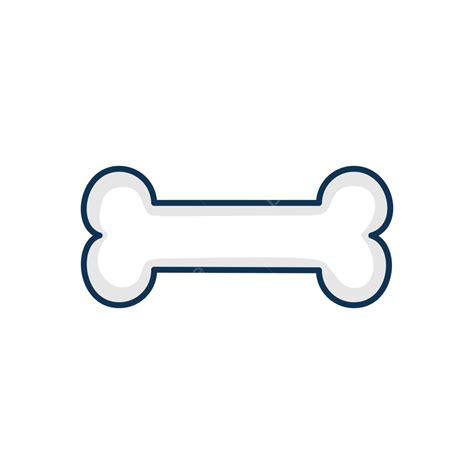 Imágenes De Flat Cartoon Cute Bone Illustration Vector Design PNG ,dibujos Hueso, Logotipo ...