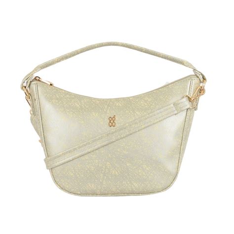 Buy Baggit Lxe Dimi 3T5 White Handbag with Detachable Sling Strap (S ...