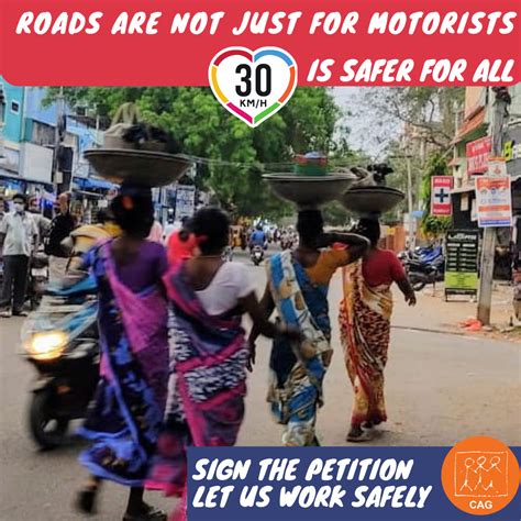 Road Safety - Sign petition for lower speed | CAG