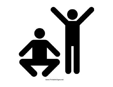 Exercise Class Sign 的图像结果