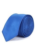 Buy Men Blue Solid Tie Online - 437850 | Peter England