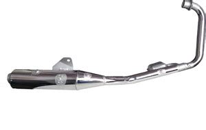 GodSend Discover 125 Old Model Chrome Silencer Bajaj Discover 125 Full ...
