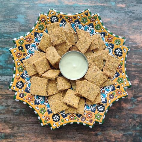 3 seed crackers — Roshni Sanghvi