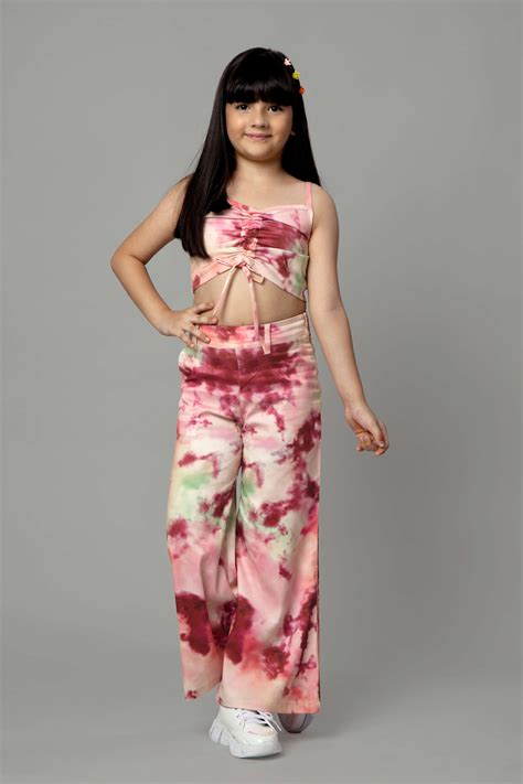Tie & Dye 2 Piece Co-Ord Set For Girls – neofaa.com