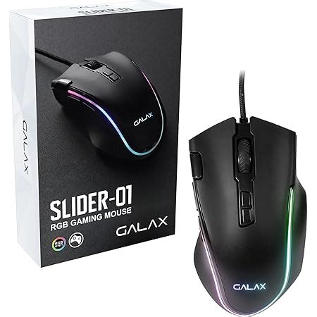 Amazon.in: Buy Galax Slider 03 7200DPI/ RGB/ 7 Programmable Macro Keys ...