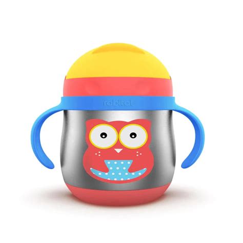 Rabitat First Step Gravity Training Sipper With weighted straw — Toycra