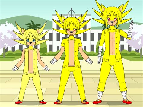 My version(s) of Super Sonic in Kisekae (+Boom) by FlainYesFourzeNo on ...