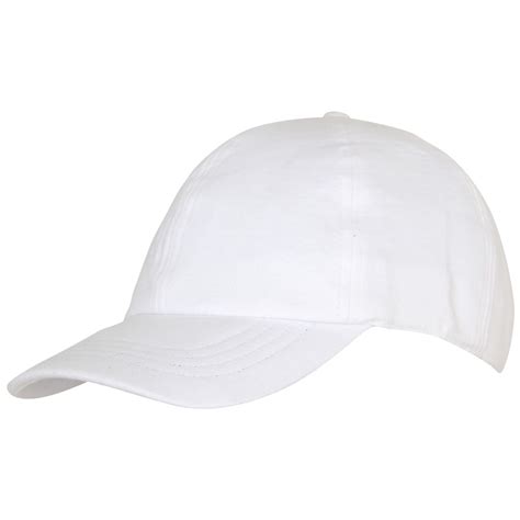 Fabseasons White Cotton Unisex Summer Cap freeshipping - FABSEASONS