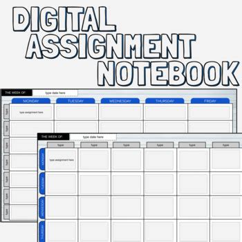 Image result for Assignment Notebook for Students