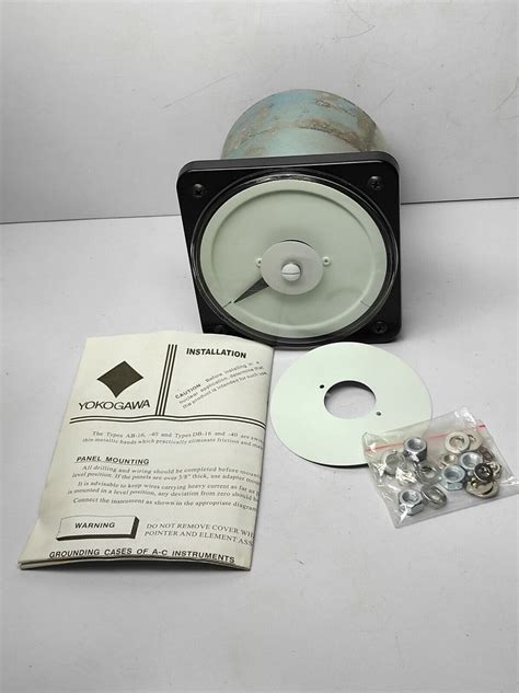 Yokogawa DB 40 DC Ammeter Blank Meter 0-1mA Movement – S N Marine