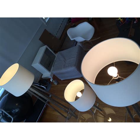 Target Threshold Metal Linear Floor Lamp + 2 Table Lamps - Set of 3 ...