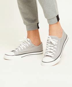 MOZAFIA Comfortable Canvas Lace-up Casual Sneakers Shoes For Men's ...