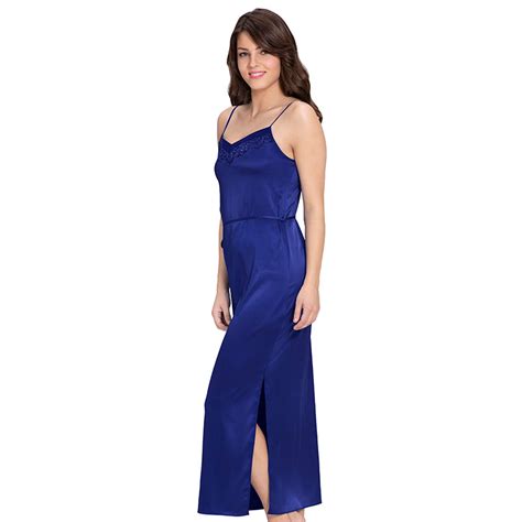 Buy Adore Full Length Chemise - Blue Depths | amanté