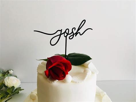 FranJohnsonHouse Personalized Name Cake Topper Custom Birthday India | Ubuy
