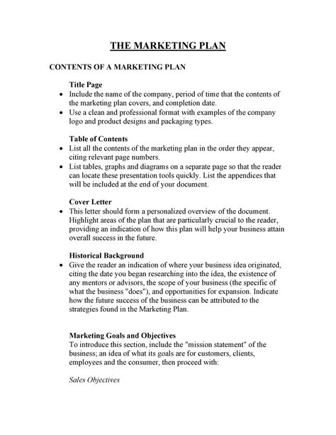30 Professional Marketing Plan Templates ᐅ TemplateLab